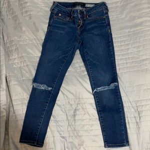 Aeropostale Cropped Denim Jeggings